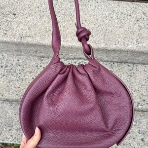 Behno, NWT, Burgundy Leather Bag